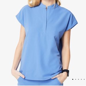 FIGS Rafaela Scrub Top (Ceil Blue)